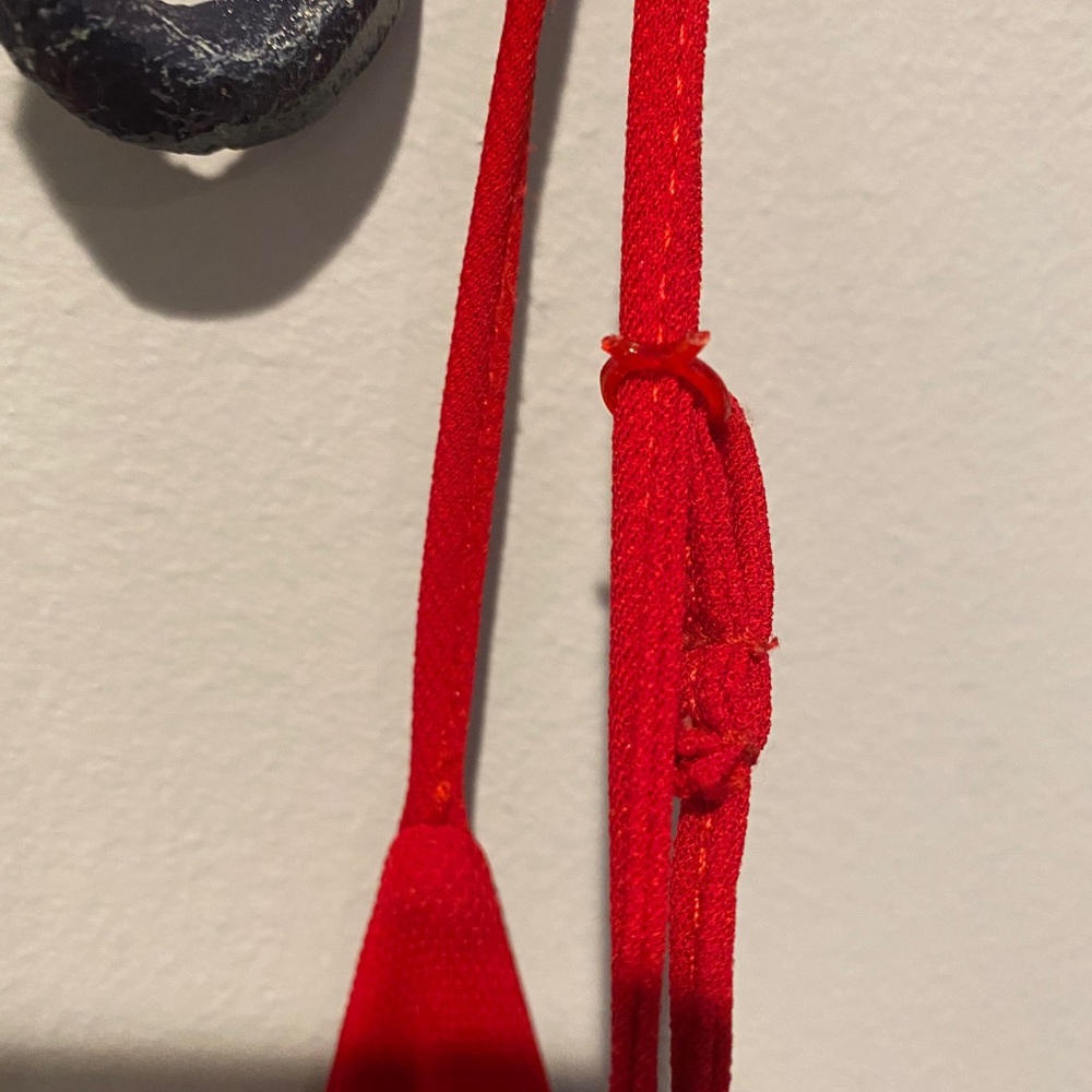 COPY - Bebe Red, backless, with small train eveni… - Picture 7 of 10